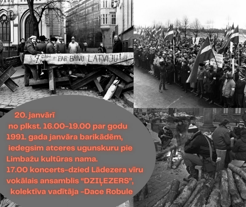 1991. gada barikāžu atceres pasākums