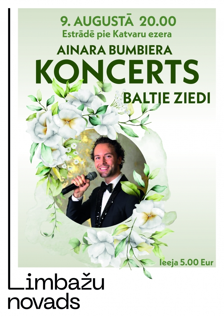 baltie ziedi