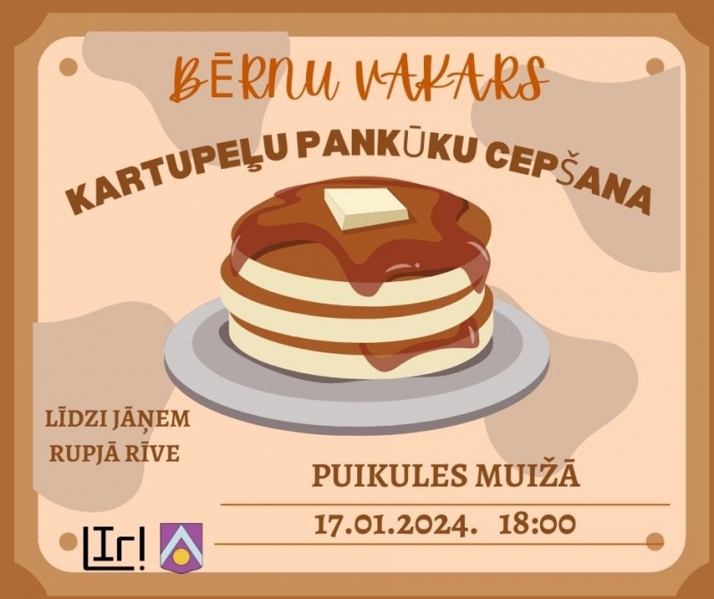 Bērnu vakars Puikules muižā
