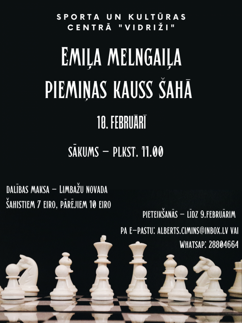 Emīļa Melngaiļa piemiņas kauss šahā 
