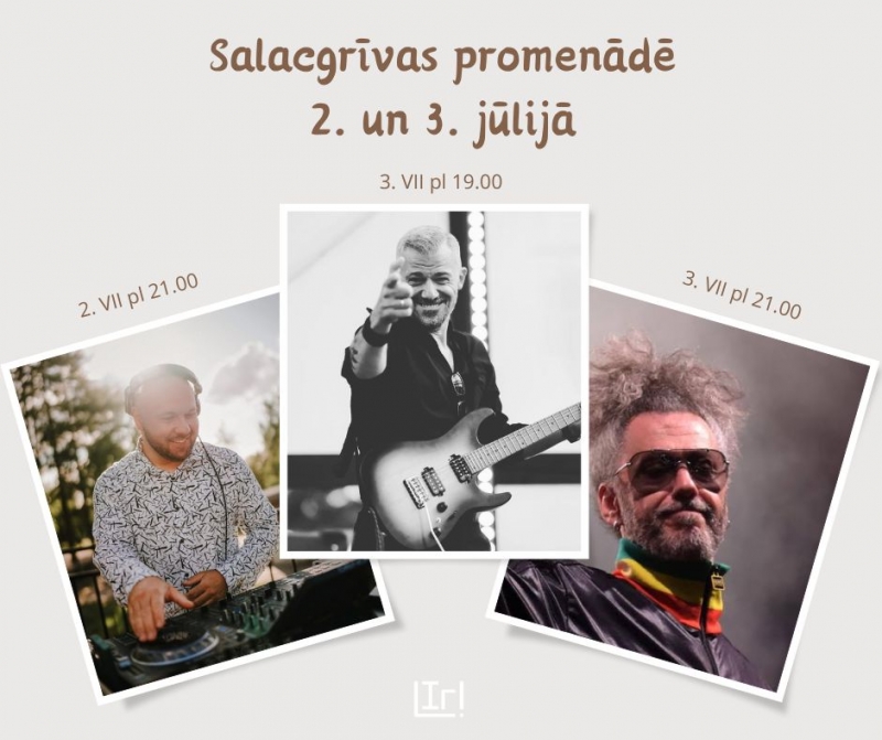 Koncerts Salacgrīvas promenādē