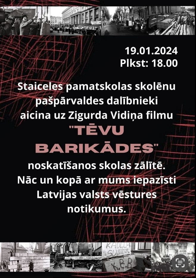 filma "Tēvu barikādes"