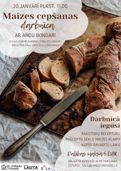 Maizes cepšanas darbnīca