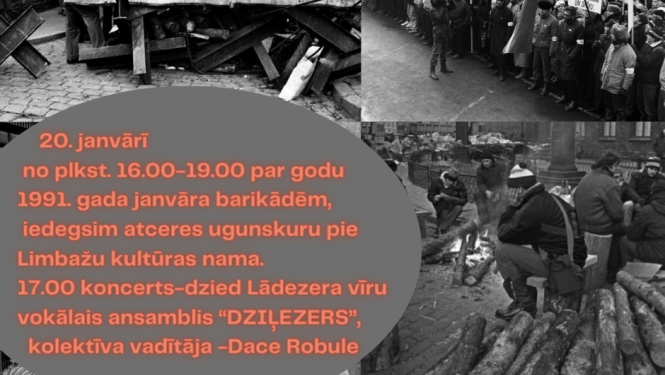 1991. gada barikāžu atceres pasākums