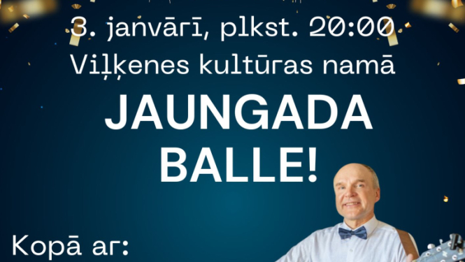 jaungada balle viļķenē