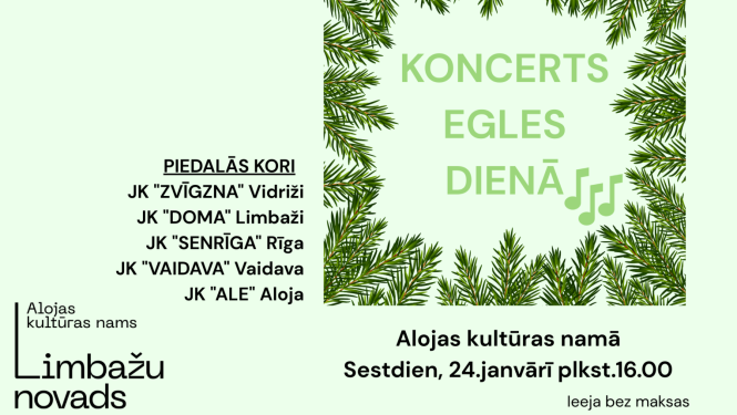 koncerts alojas kultūras nams