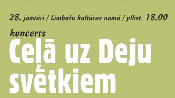 Afiša Ceļā uz Deju svētkiem