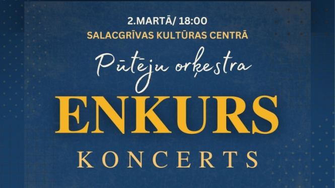 Pūtēju orķestra ENKURS koncerts