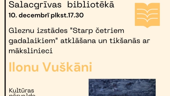 izstādes atklāšana