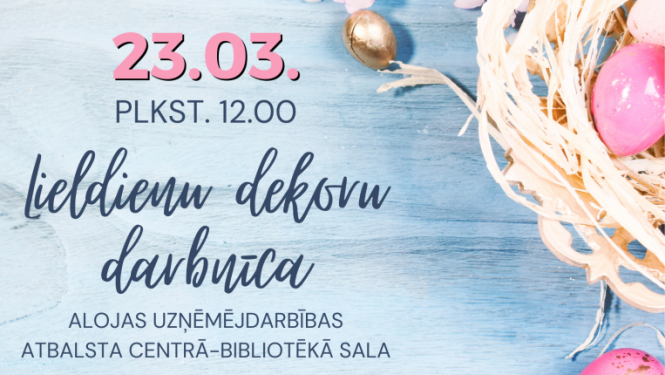 lieldienu dekors