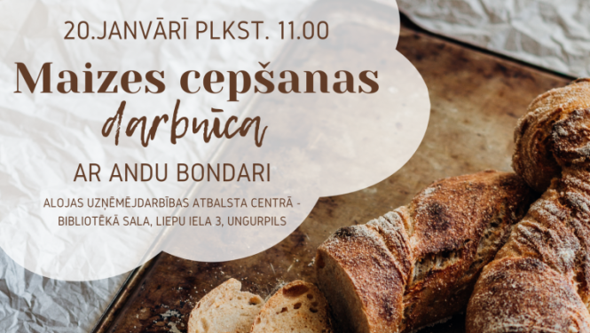 Maizes cepšanas darbnīca