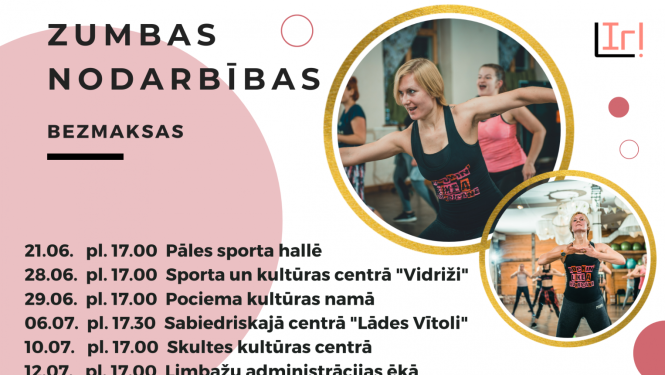 Zumba nodarbības