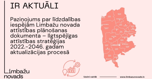 Limbažu iedzīvotāji var ietekmēt novada piekrastes un enerģētikas attīstību