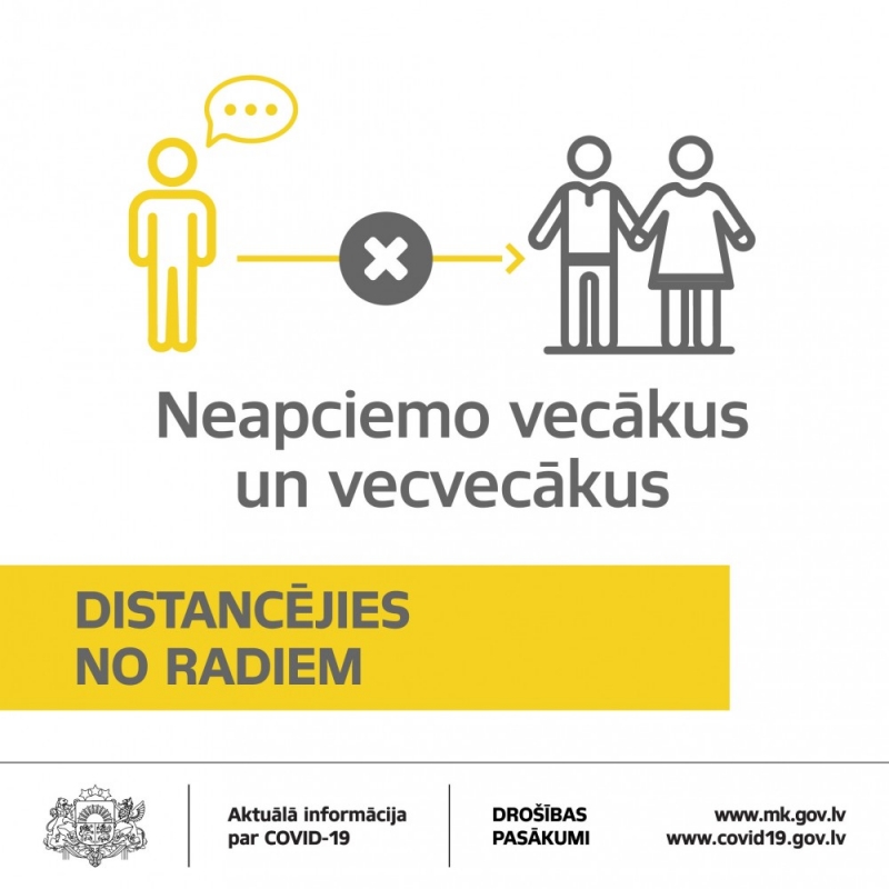 Valdība apstiprina drošības pasākumus Covid-19 izplatības kritumam līdz Lieldienām