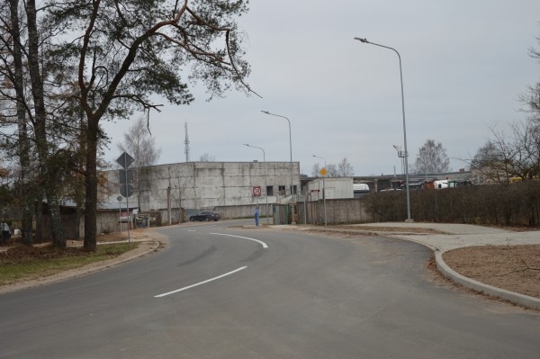 Pārbūvējot Noliktavu ielu, Limbažos attīstīta infrastruktūra uzņēmējdarbības atbalstam