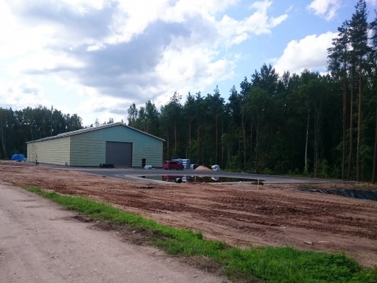 Noslēgumam tuvojas ražošanas ēkas izbūve Limbažos
