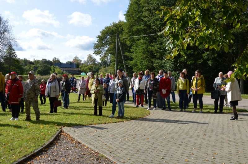 Viļķenē ar lepnumu cildina mūsu himnas autoru Baumaņu Kārli