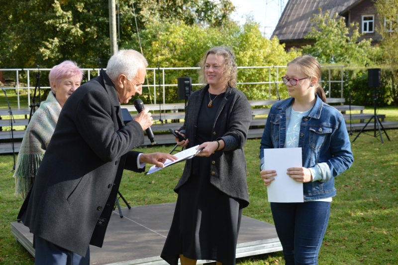 Viļķenē ar lepnumu cildina mūsu himnas autoru Baumaņu Kārli