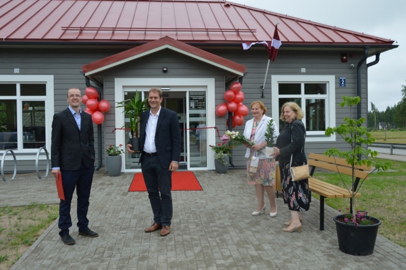 Sākot ar 12.jūniju, apmeklētājiem atvērts “Multifunkcionālais Skultes centrs” + FOTO