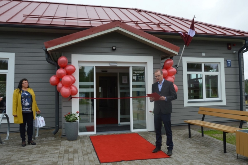 Sākot ar 12.jūniju, apmeklētājiem atvērts “Multifunkcionālais Skultes centrs” + FOTO