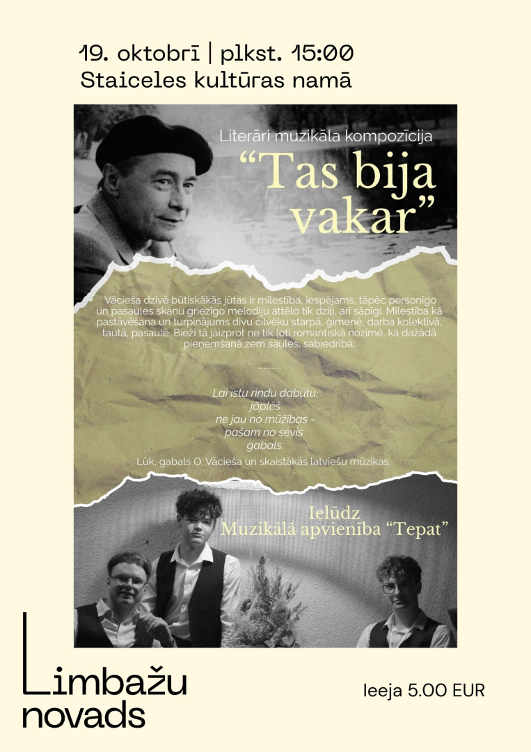 Tas bija vakar - notikums
