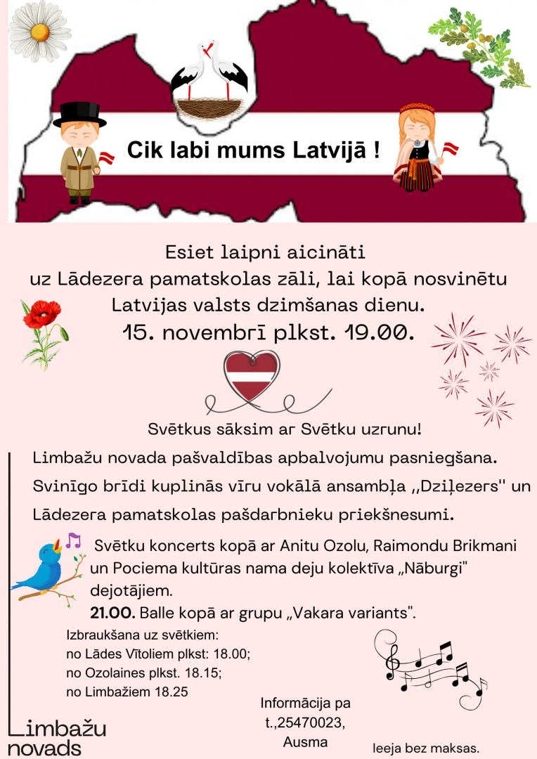Cik labi mums Latvijā!