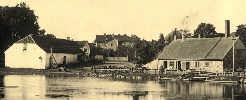 Lejaskrogs pie Mazezeriņa, kur 1919.g. vasarā notika zirgu mobilizācija.