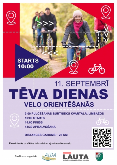 Tēvu dienas velo orientēšanās