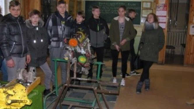 Vidrižu pamatskolas skolēni pēta izglītības iespējas Rīgas Valsts tehnikuma Limbažu teritoriālajā struktūrvienībā