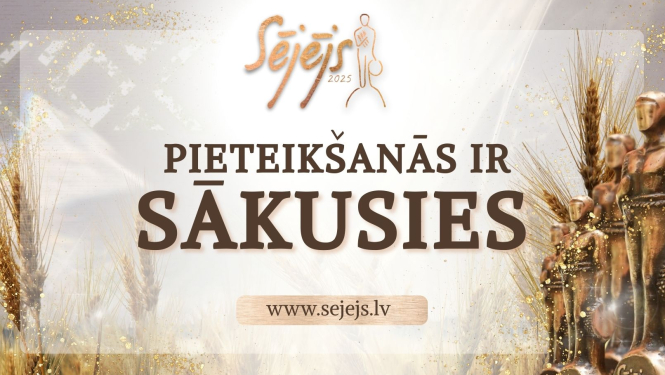 Pieteikšanās Sējējs konkursam