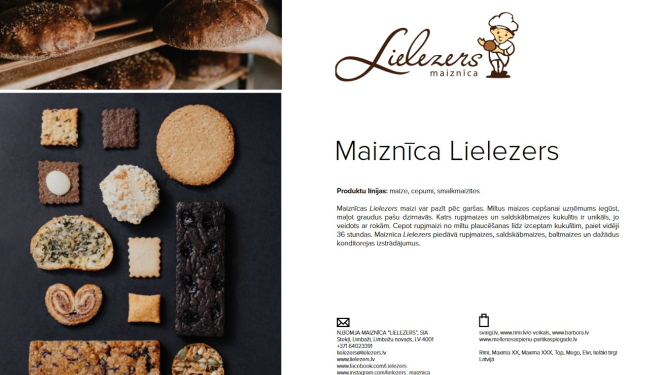 Iepazīsti Latvijas un Limbažu novada izcilos produktus LIAA veidotajā katalogā