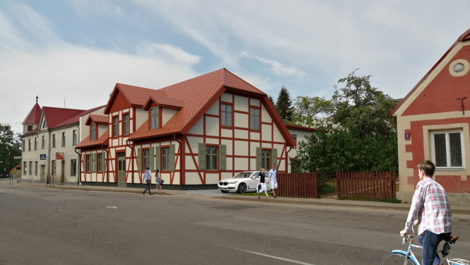 Limbažu novada pašvaldība noslēgusi līgumu par Sociālo pakalpojumu centra būvniecību