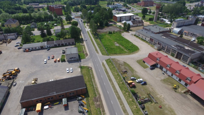 Uzņēmējdarbības attīstības veicināšanai Limbažu novada pašvaldība īstenojusi Mehanizācijas ielas pārbūves projektu