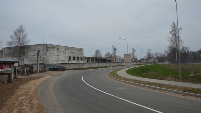 Pārbūvējot Noliktavu ielu, Limbažos attīstīta infrastruktūra uzņēmējdarbības atbalstam