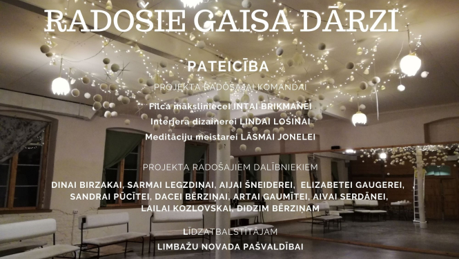 Radošie gaisa dārzi