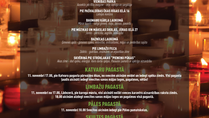 Lāčplēša dienai veltītie notikumi Limbažu novadā