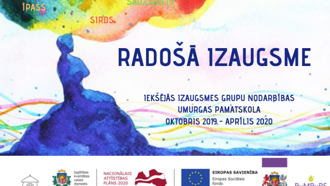 Limbažu novada Umurgas pamatskolā sāk realizēt projekta PUMPURS Jauniešu iniciatīvu projektu “Radošā izaugsme”