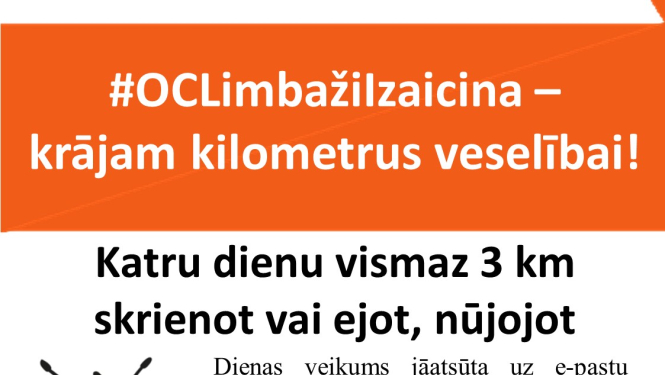 Latvijas Veselības sporta nedēļa Limbažos 26.10.2020 – 01.11.2020