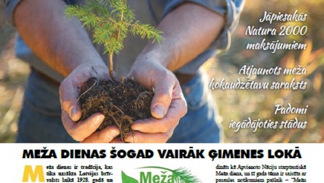 Izdots pavasara Čiekurs ar noderīgu informāciju meža īpašniekiem