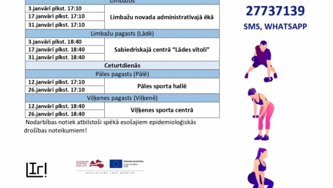 Bezmaksas vingrošana