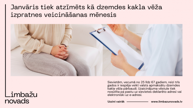 Dzemdes kakla vēža izpratnes veicināšanas mēnesis