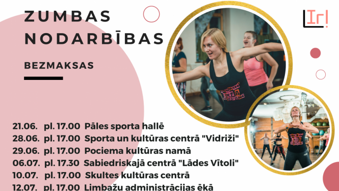 Zumba nodarbības