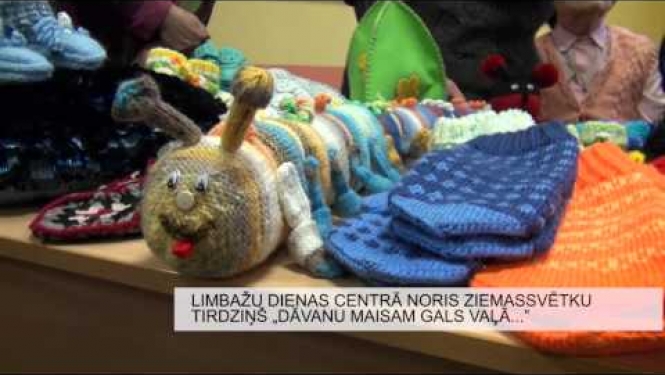 LIMBAŽU DIENAS CENTRĀ NORIS ZIEMASSVĒTKU TIRDZIŅŠ „DĀVANU MAISAM GALS VAĻĀ   ”