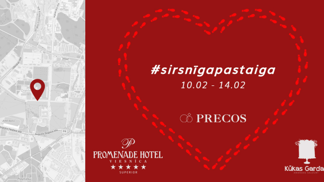 #sirsnīgapastaiga mīlestības nedēļā
