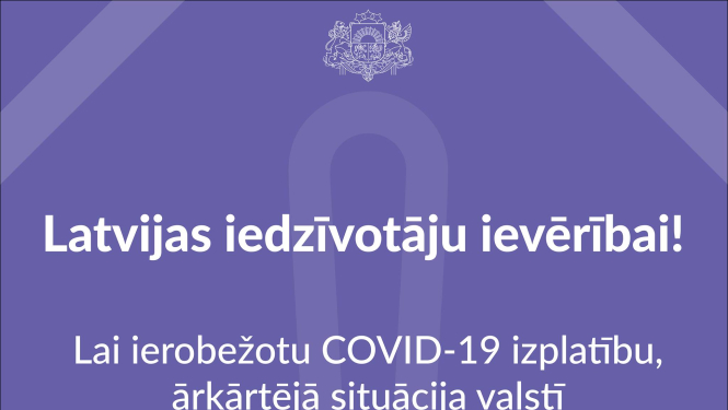 Pieņemts ārkārtējās situācijas pagarinājums līdz 11. janvārim, ieviešot stingrākus drošības pasākumus un ierobežojumus