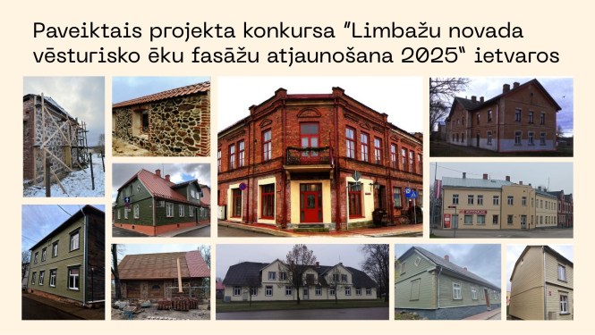 projekts ēku atjaunošana limbažu novads