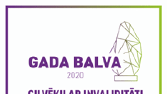 Gada balva cilvēku ar invaliditāti atbalstam 2020