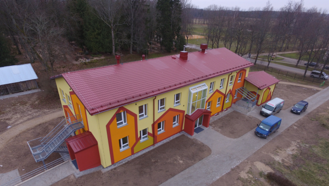 Viļķenei uz Ziemassvētkiem dāvanā skaists un mūsdienīgs bērnudārzs