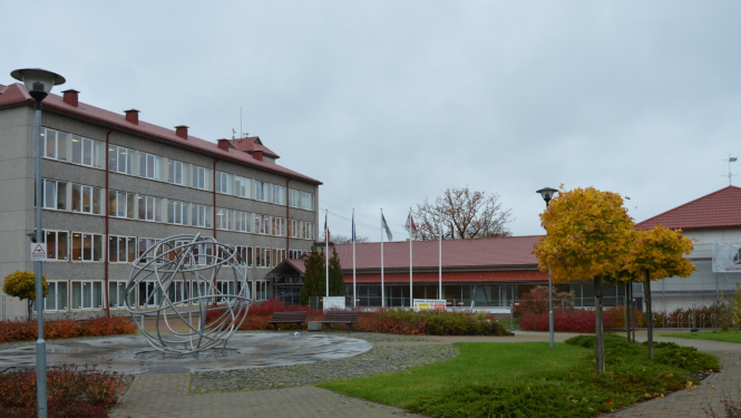 Turpinās būvdarbi pašvaldības administratīvās ēkas energoefektivitātes paaugstināšanai