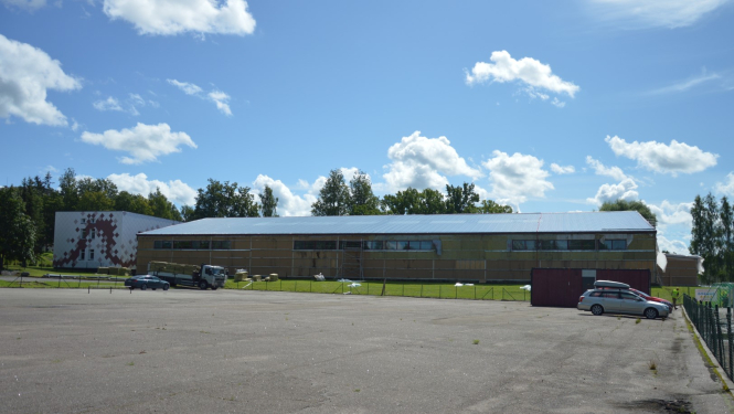 Noslēgts līgums par Limbažu sporta halles atjaunošanas būvdarbiem
